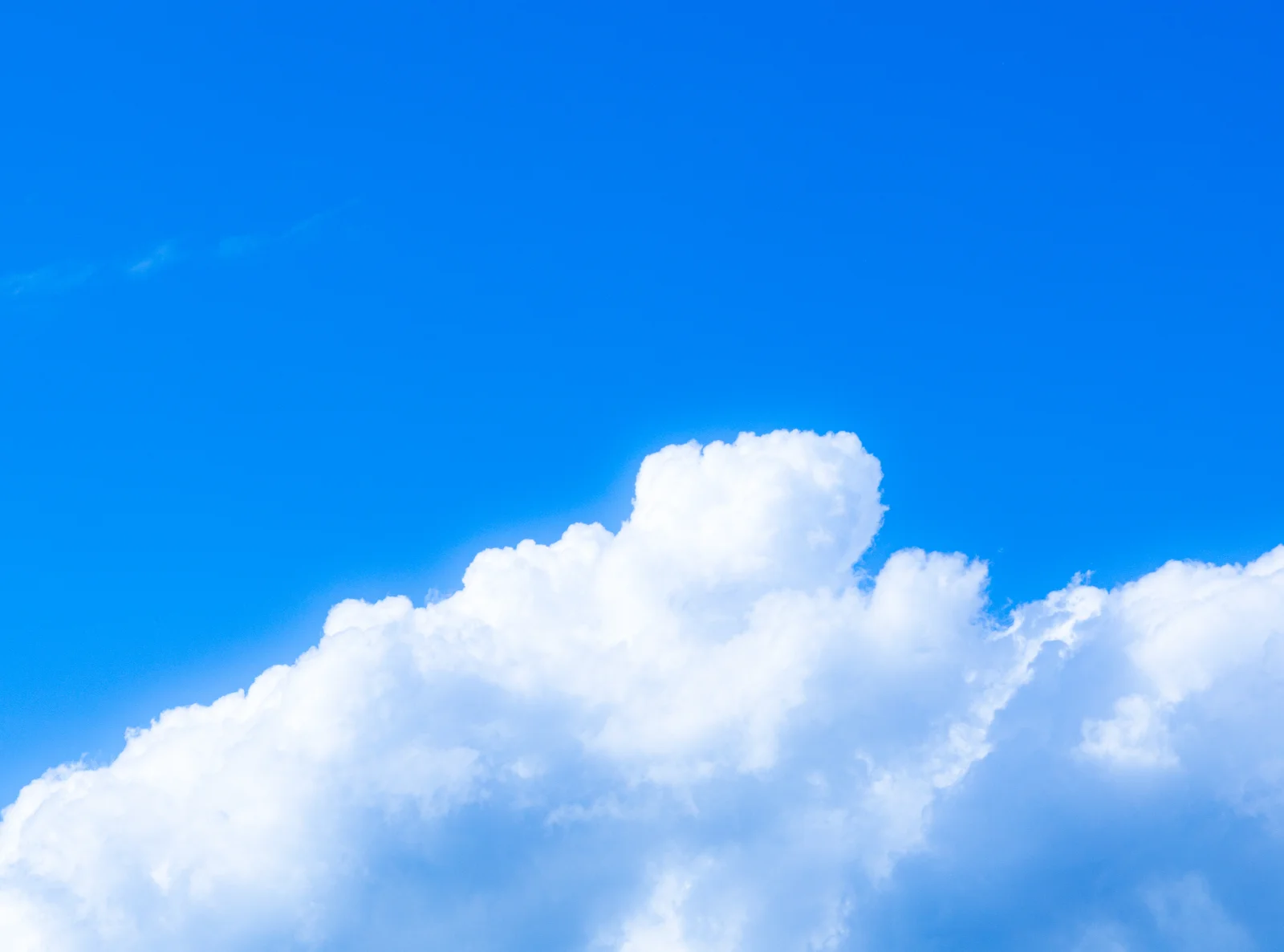 青空と入道雲